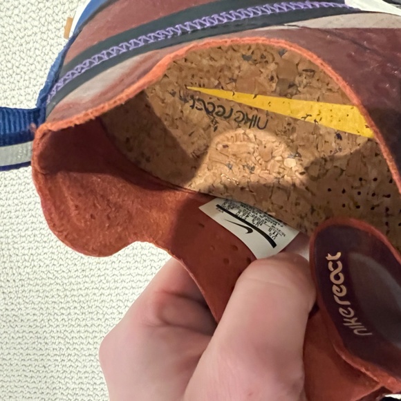 Nike React Element 87 Dusty Peach size 11.5 - Picture 6 of 7